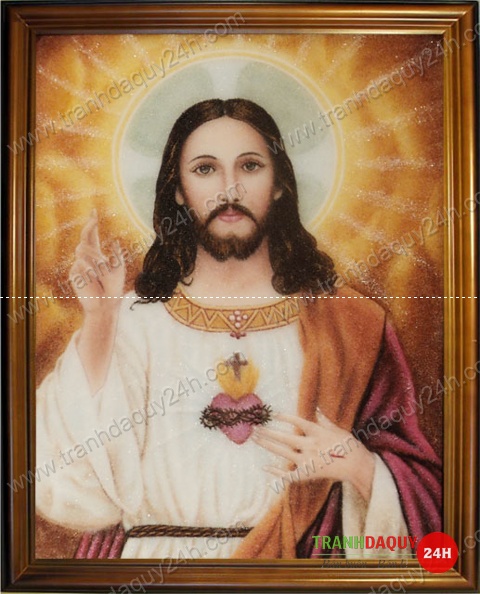 Tranh đá quý CHÚA JESU T335