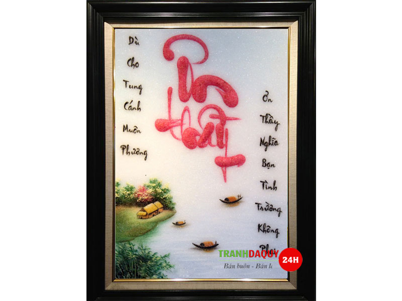 Tranh đá quý tặng thầy cô TTC0002