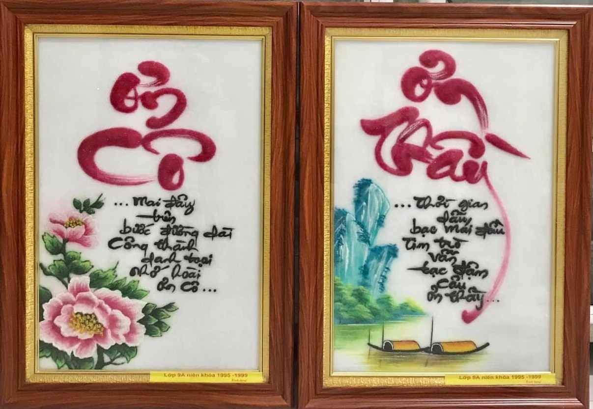 Tranh ơn thầy N101