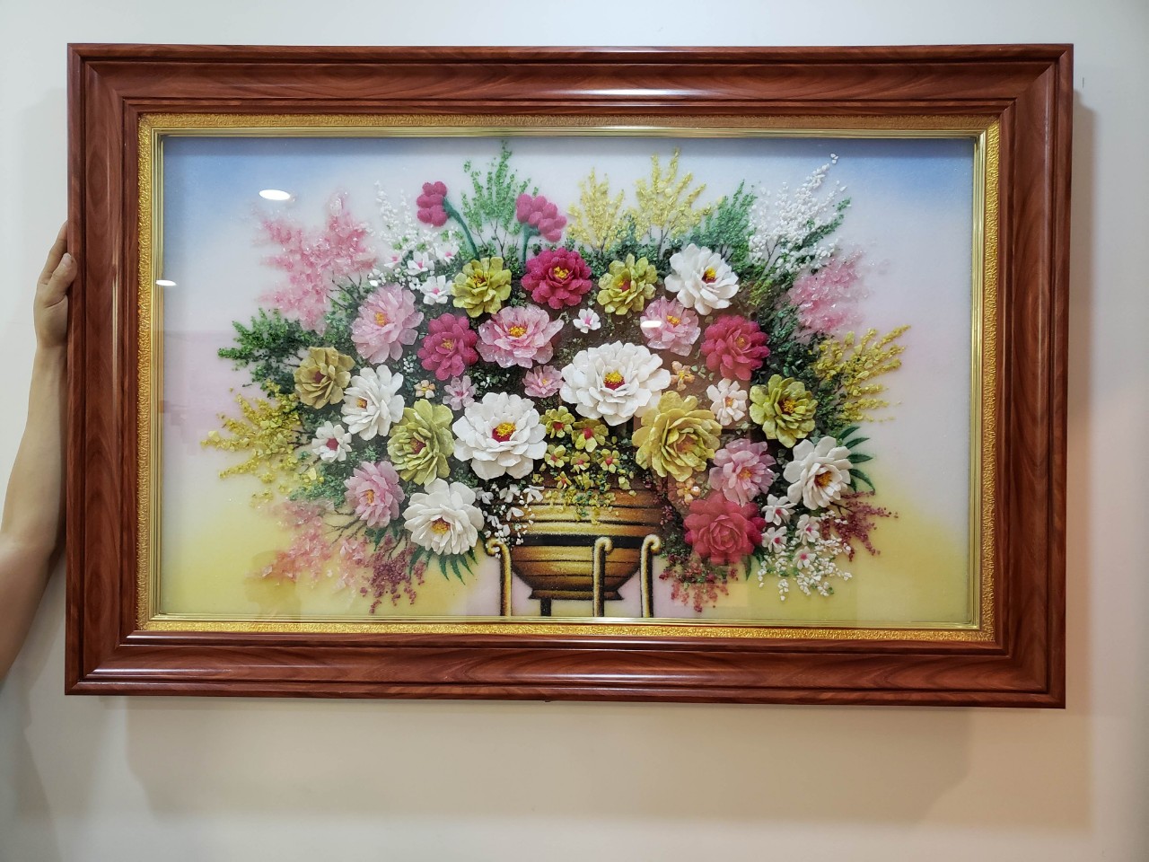 Tranh đá quý tĩnh vật T315