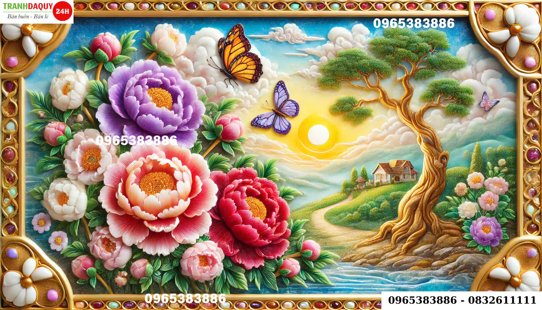 TRANH TẶNG THẦY CÔ ĐẸP Ý NGHĨA