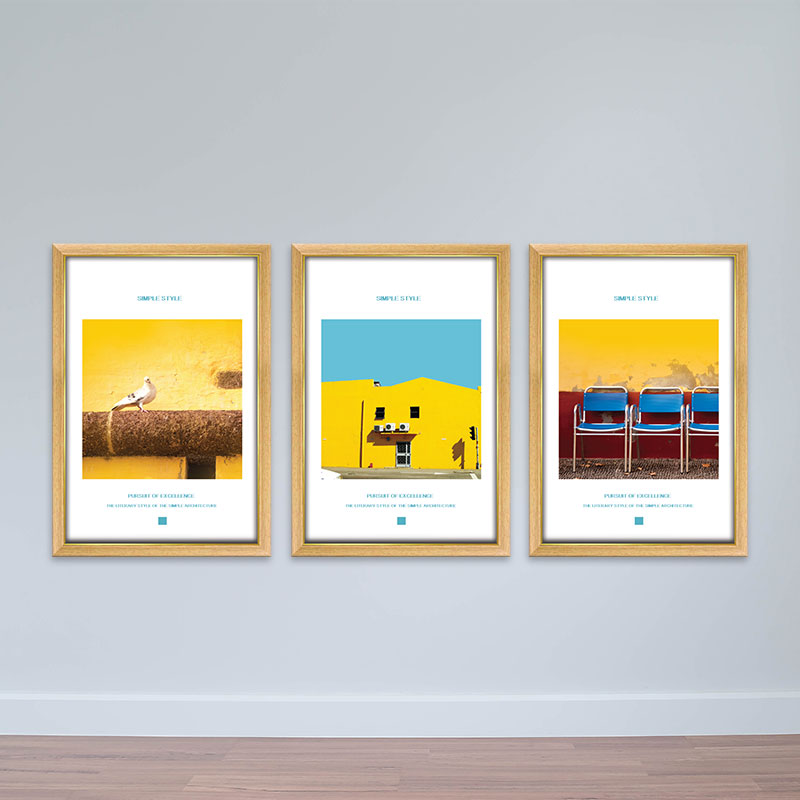 Khung tranh vân gỗ