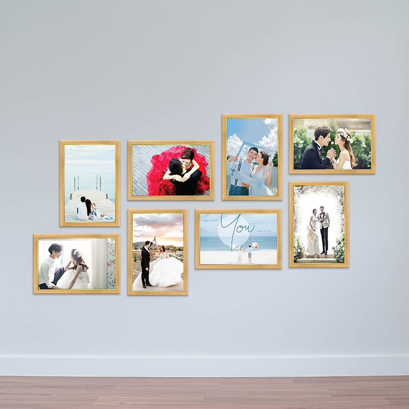 Khung tranh vân gỗ