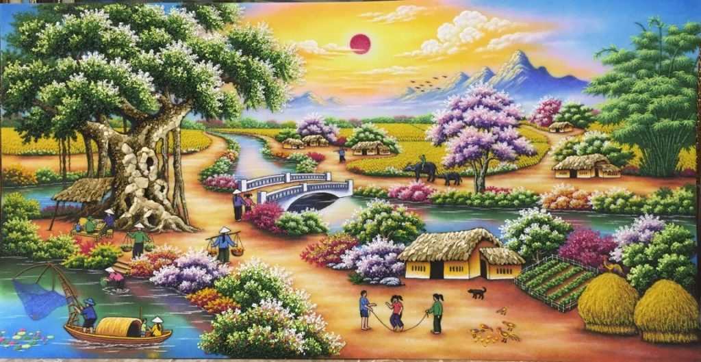 tranh ở sơn la