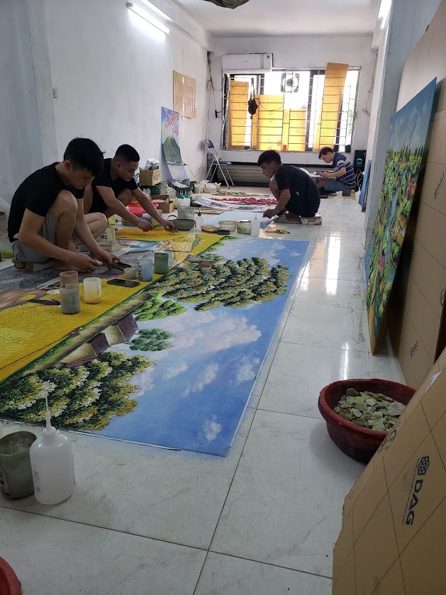 xưởng tranh
