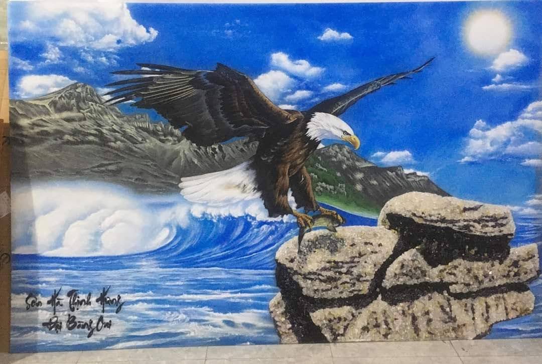 Tranh đại bàng T205