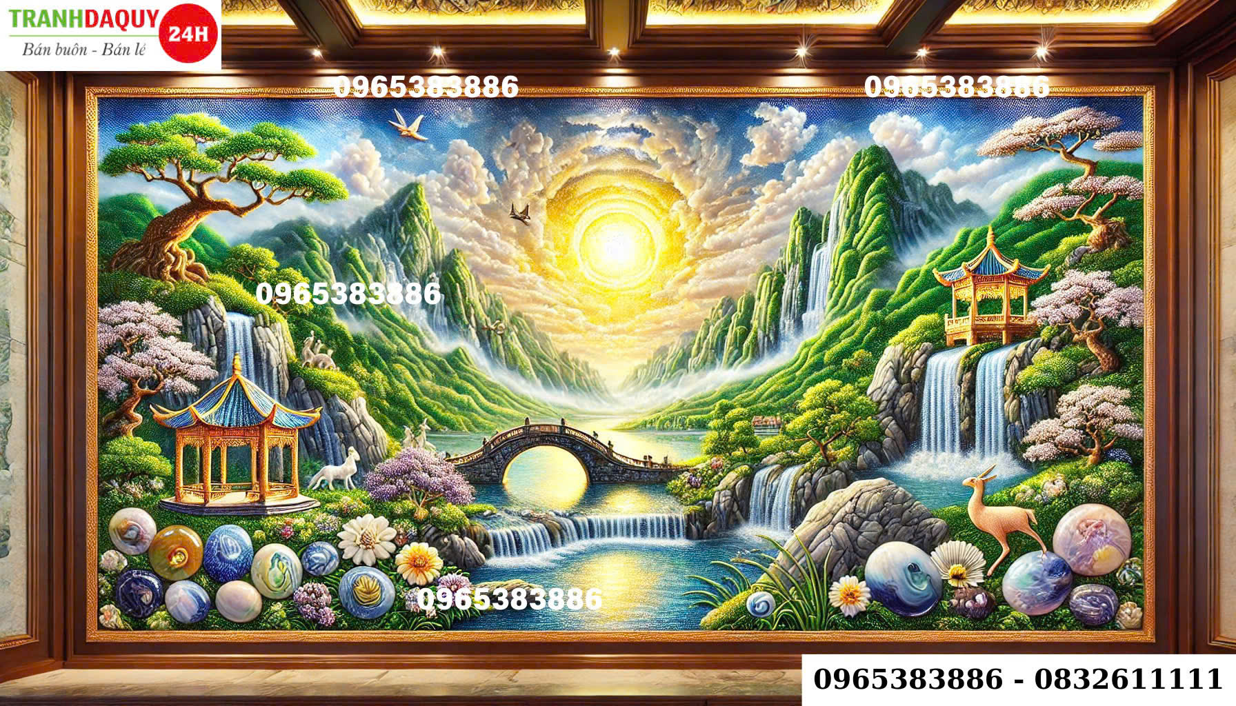 Tranh sơn thủy đẹp nhất ST01