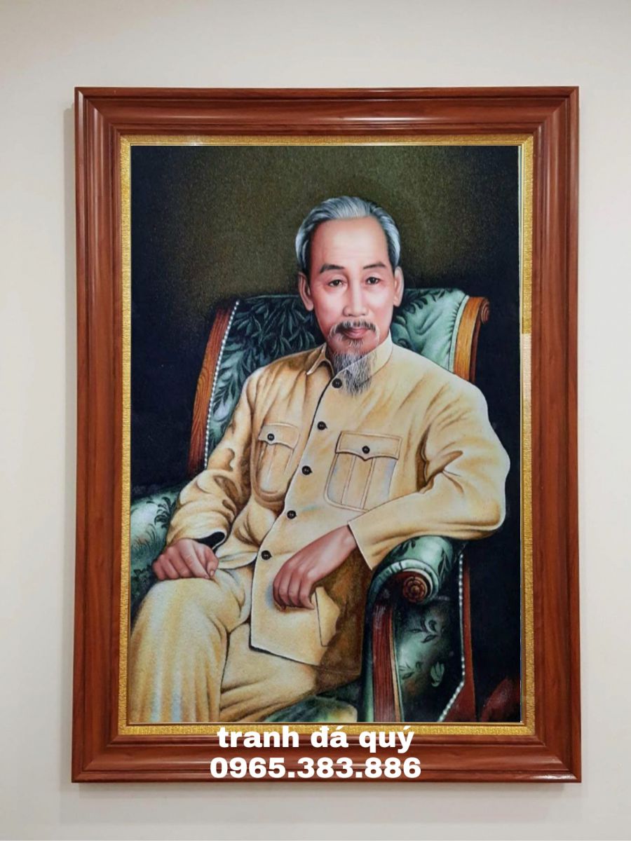 TRANH ĐÁ QUÝ BÁC HỒ