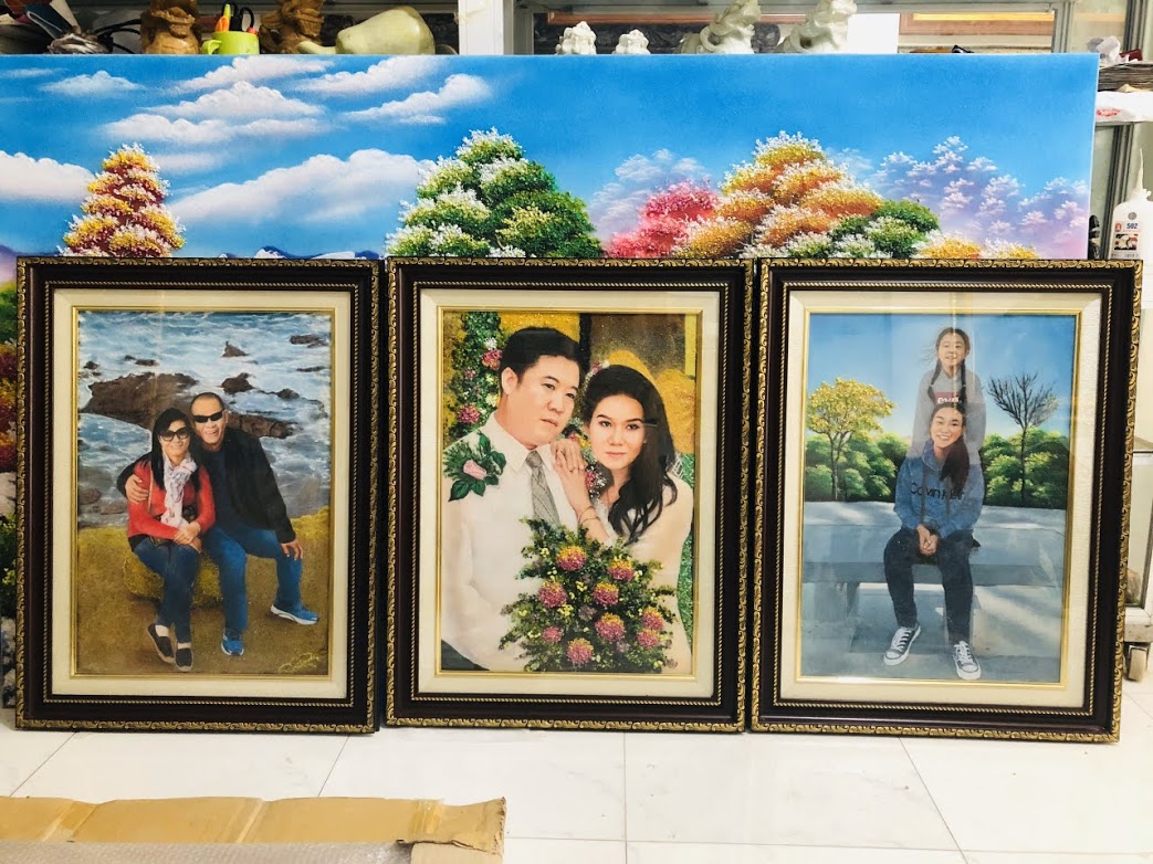 TRANH ĐÁ QUÝ CHÂN DUNG